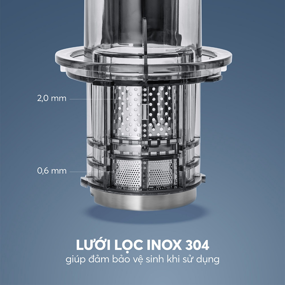 Máy ép chậm Elmich JEE-8769 - Hàng chính hãng