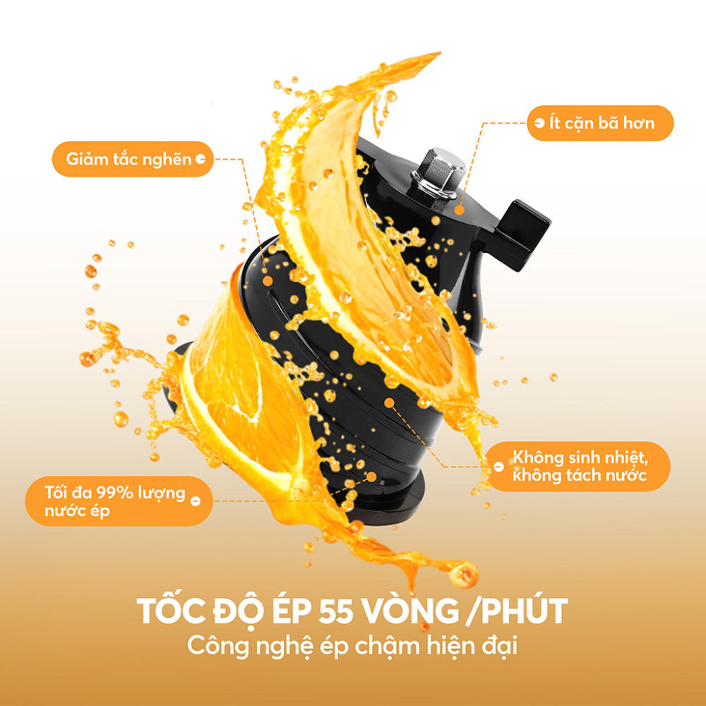 Máy ép chậm Elmich JEE9284GR - Hàng chính hãng