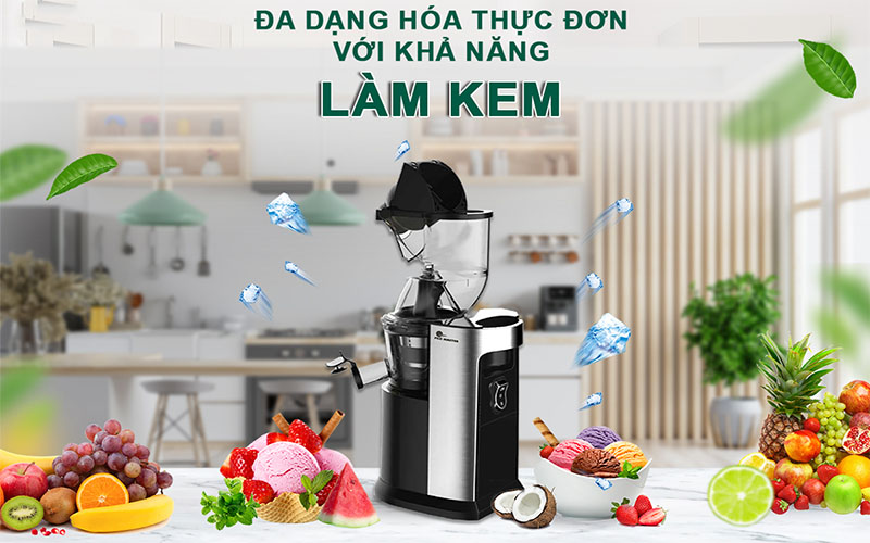 Máy ép chậm FujiMaster FJM-2822 - Hàng chính hãng