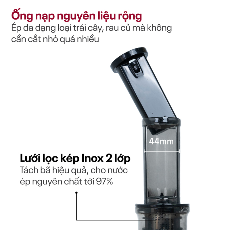 Máy ép chậm Fujihome SJ06 - Hàng chính hãng