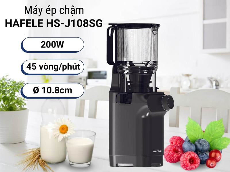 Máy ép chậm Hafele HS-J108SG (535.43.397) - Hàng chính hãng