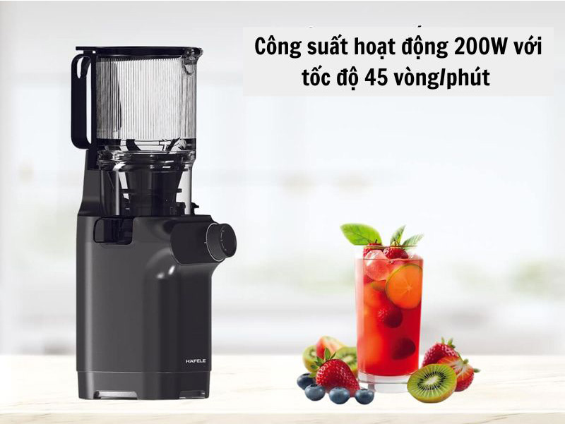 Máy ép chậm Hafele HS-J108SG (535.43.397) - Hàng chính hãng