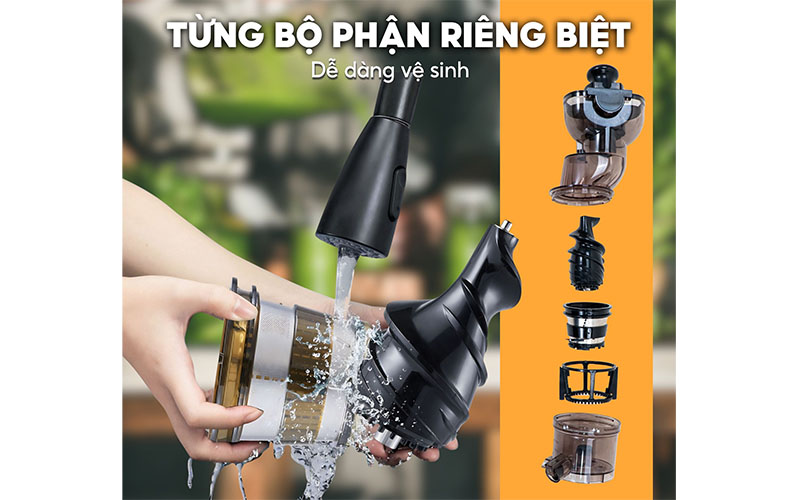 Máy ép chậm Hasuka HSK-736 - Hàng chính hãng
