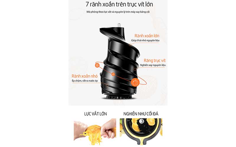 Máy ép chậm Joyoung JYZ-V907 - Hàng chính hãng