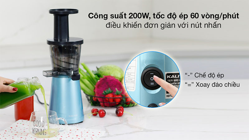Máy ép chậm Kalite KL-530 - Hàng chính hãng