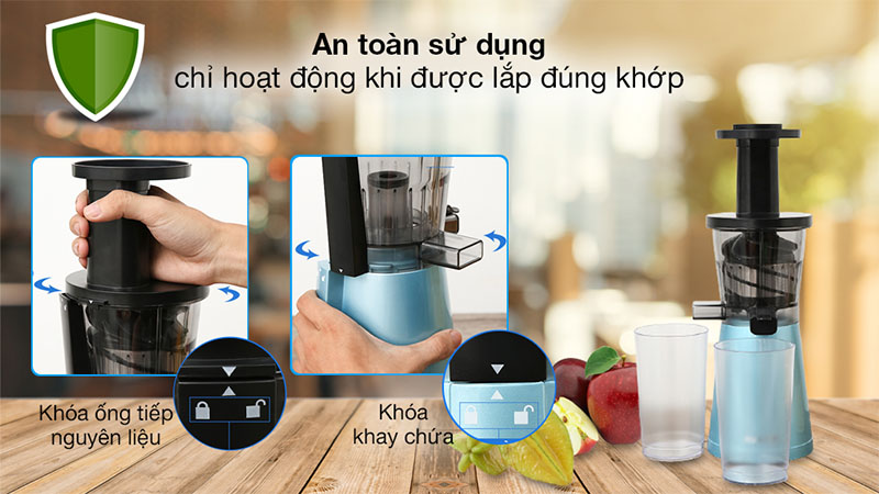 Máy ép chậm Kalite KL-530 - Hàng chính hãng
