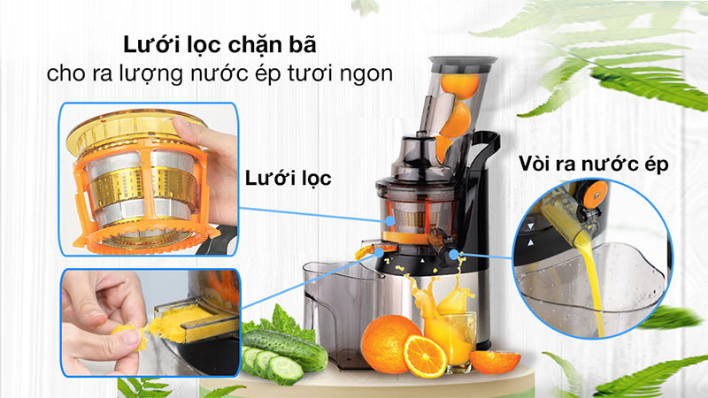 Thiết kế của Máy ép chậm Kalite KL-565