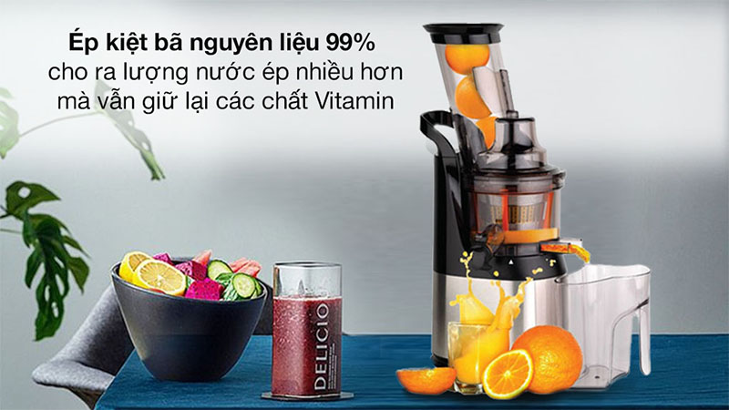 Chức năng của Máy ép chậm Kalite KL-565