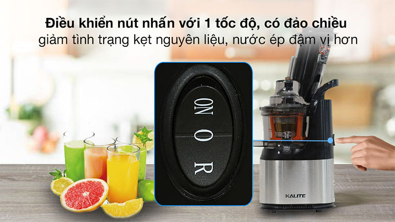 Điều khiển của Máy ép chậm Kalite KL-565