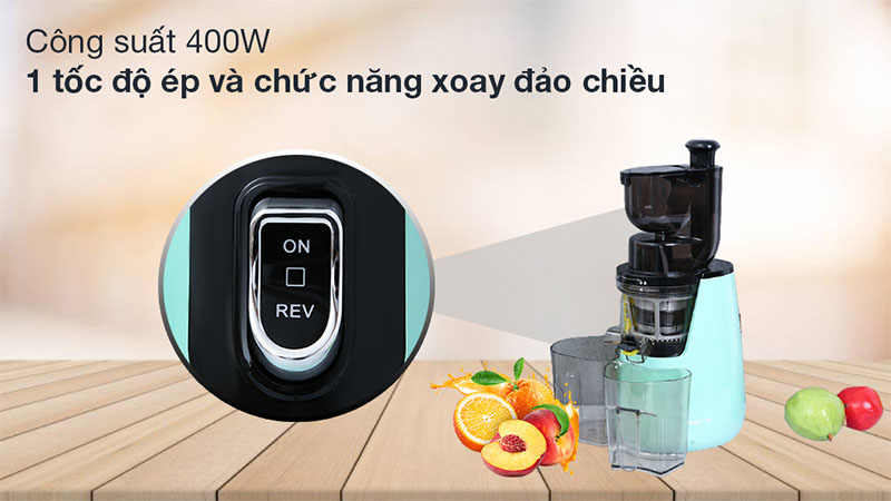 Công suất của Máy ép chậm Kalite KL-598