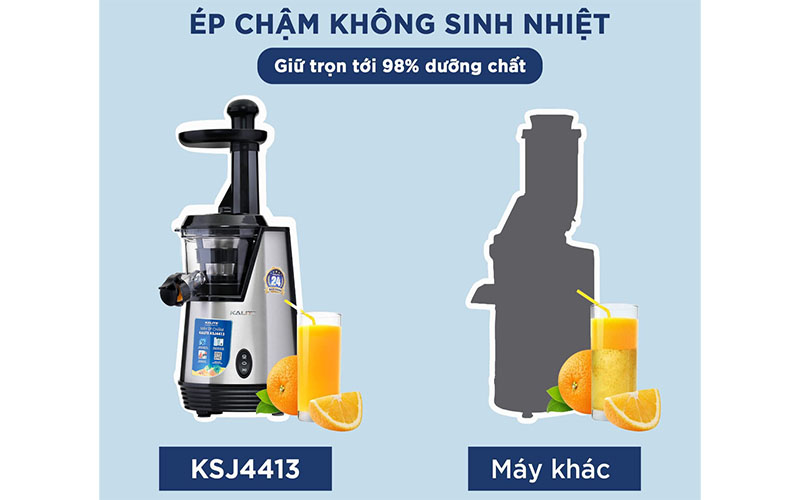 Máy ép chậm Kalite KSJ4413 - Hàng chính hãng