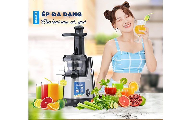 Máy ép chậm Kalite KSJ4413 - Hàng chính hãng