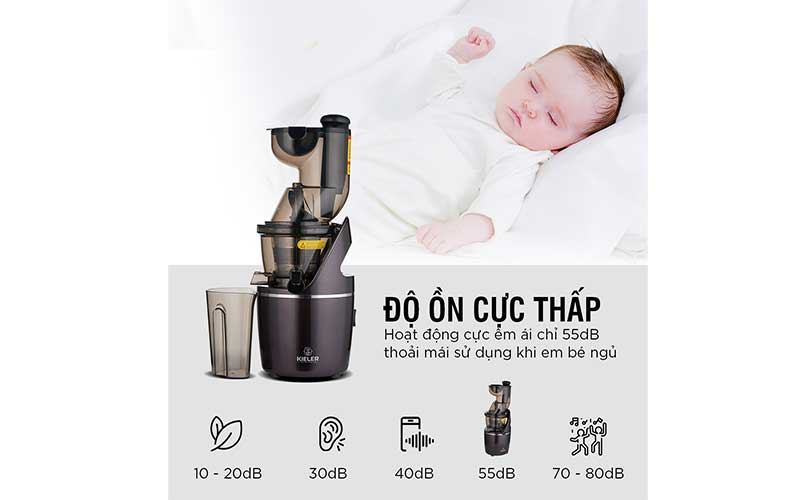 Máy ép chậm Kieler KL-916D - Hàng chính hãng