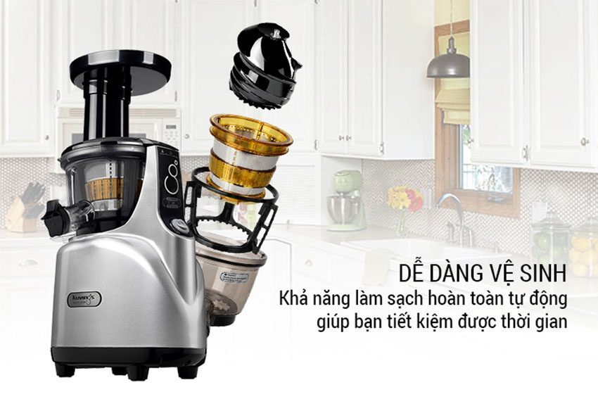 Máy ép chậm Kuvings NS-120CBM2 với chức năng tự động làm sạch
