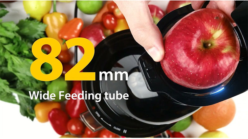 Thiết kế miệng ép rộng của Máy ép chậm Kuvings NS-1725CBC2