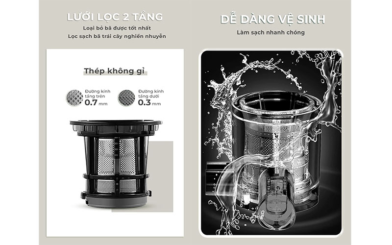 Máy ép chậm Magic Eco AC-132 - Hàng chính hãng