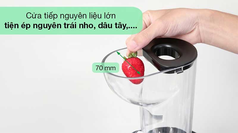 Máy ép chậm Mishio OJ6-Fruitberry-S - Hàng chính hãng