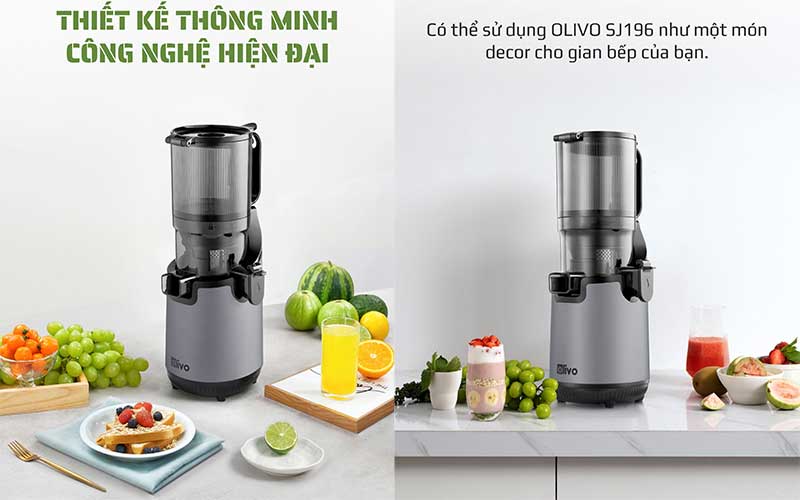 Máy ép chậm Olivo SJ196 - Hàng chính hãng