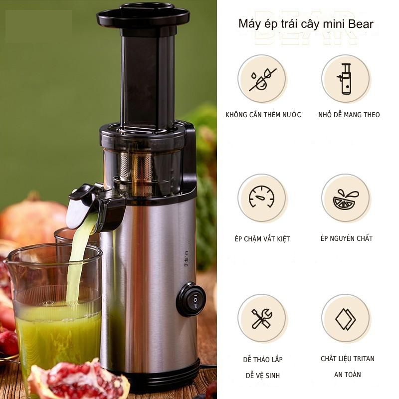 Máy ép chậm mini Bear YZJ-C01X1 - Hàng chính hãng