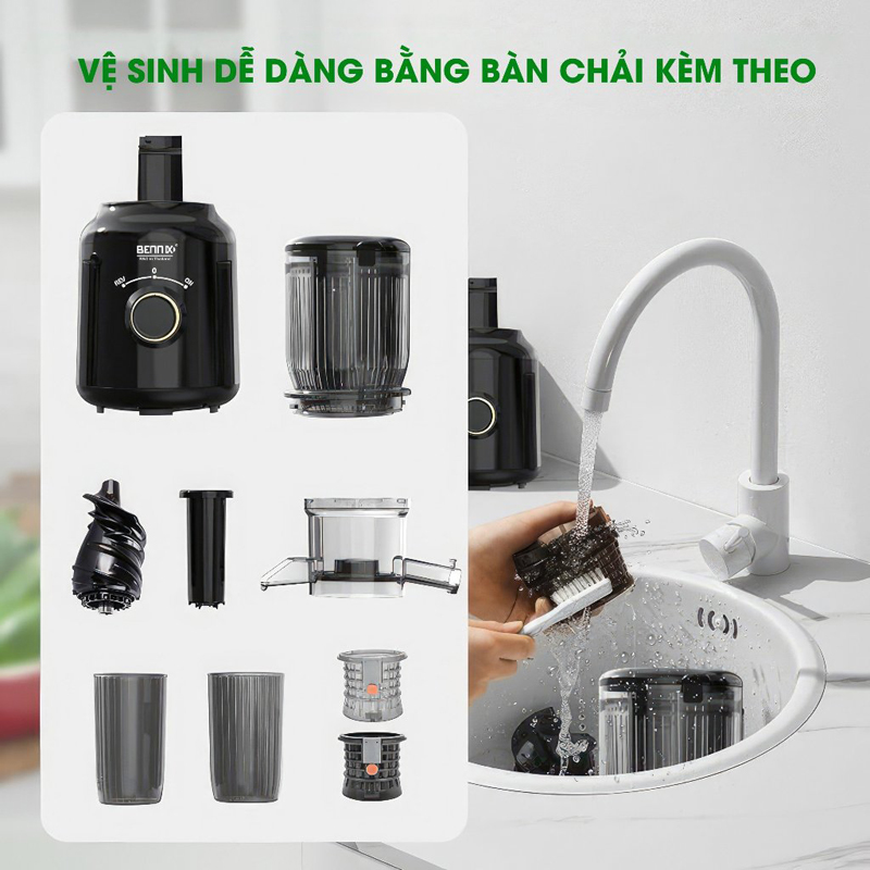 Máy ép chậm Bennix BN-09SJ - Hàng chính hãng