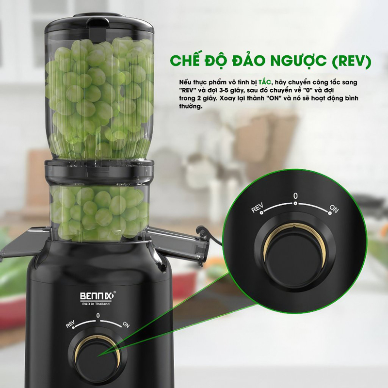 Máy ép chậm Bennix BN-09SJ - Hàng chính hãng