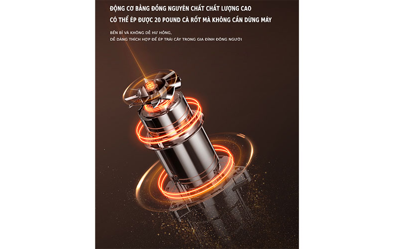 Máy ép chậm đa năng Bear YZJ-D01Y6 - Hàng chính hãng