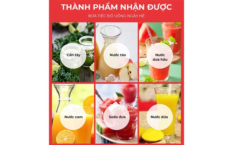 Máy ép chậm đa năng Roler RS-4402 - Hàng chính hãng