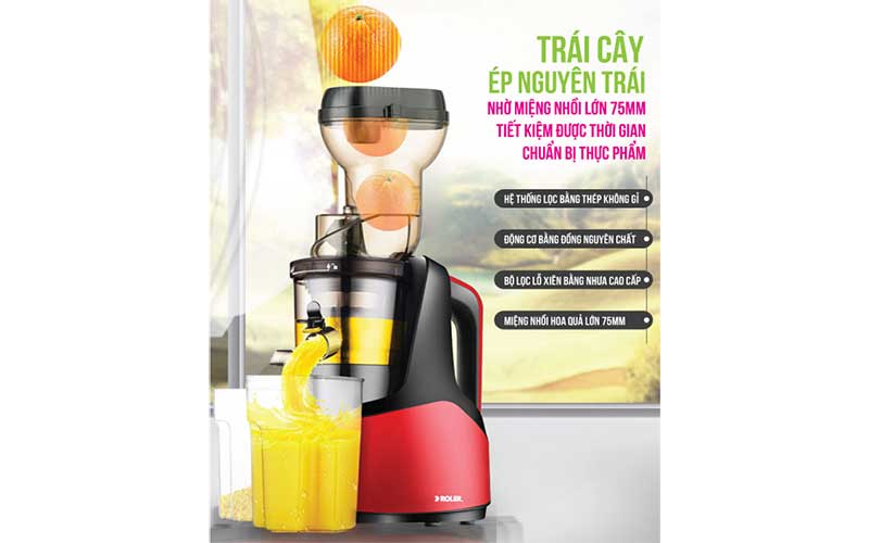 Máy ép chậm đa năng Roler RS-4403 - Hàng chính hãng