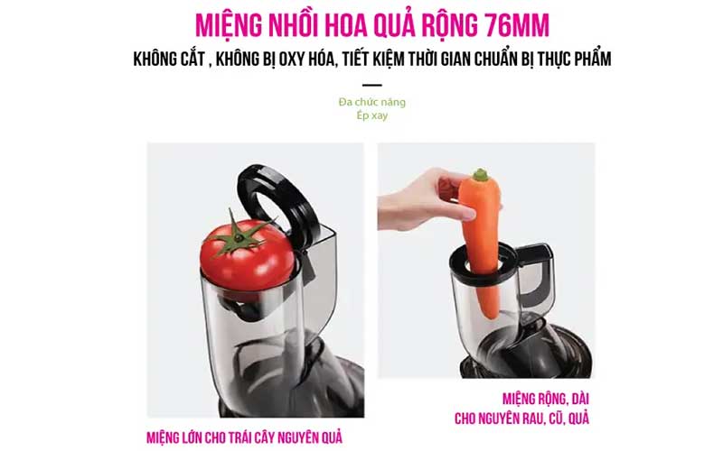 Máy ép chậm đa năng Roler RS-4405 - Hàng chính hãng