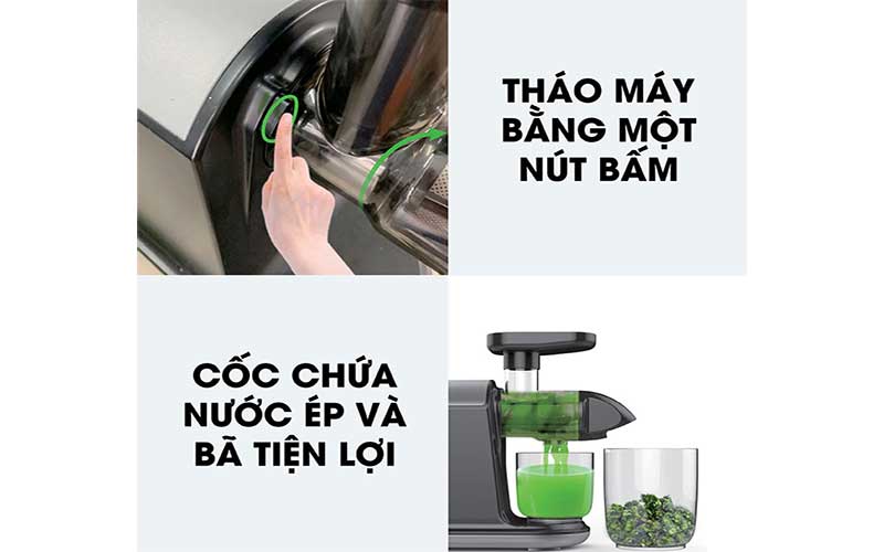 Máy ép chậm đa năng Roler RS-4416 - Hàng chính hãng
