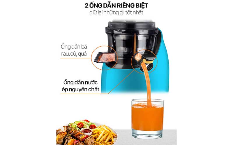 Máy ép chậm đa năng Roler RS-4417B - Hàng chính hãng