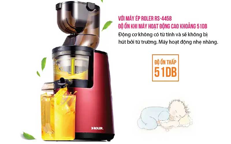 Máy ép chậm đa năng Roler RS-4458 - Hàng chính hãng