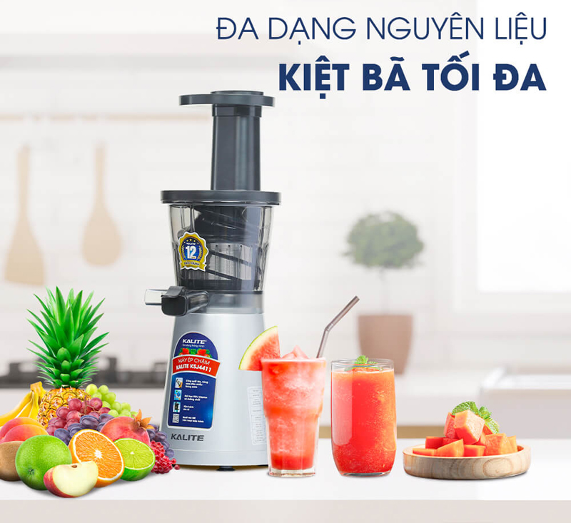 Máy ép chậm Kalite KSJ4411 - Hàng chính hãng