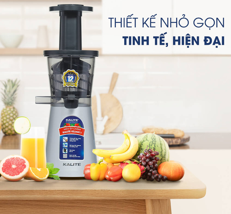 Máy ép chậm Kalite KSJ4411 - Hàng chính hãng