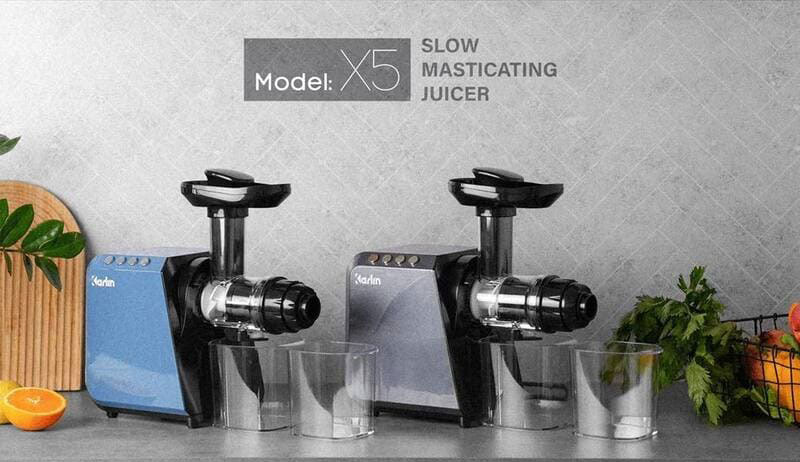 Máy ép chậm trục ngang Karlin X5 một sản phẩm chất lượng, thay thế 5 thiết bị khác