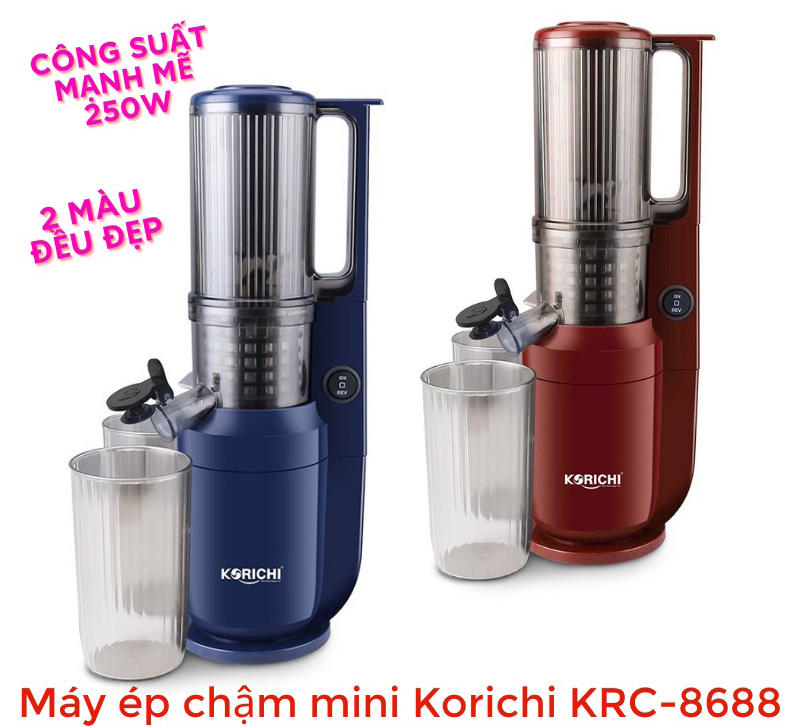 Máy ép chậm Korichi KRC-8688 - Hàng chính hãng