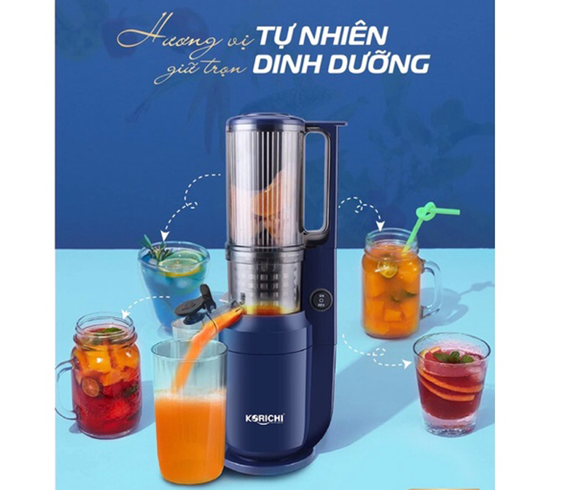 Máy ép chậm Korichi KRC-8688 - Hàng chính hãng