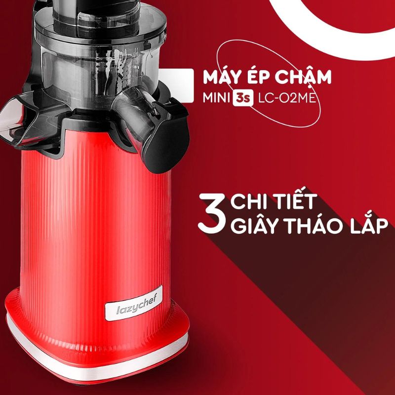 Máy ép chậm Lazychef LC-02ME - Hàng chính hãng