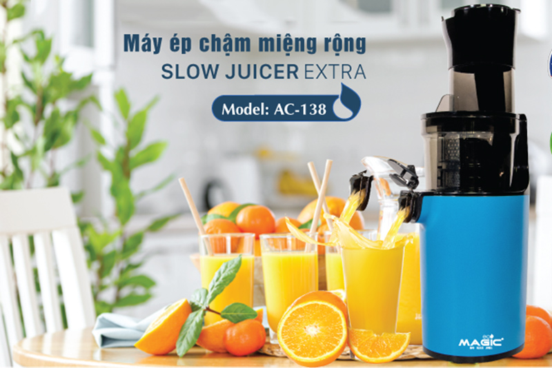 Máy ép chậm Magic Eco AC-138 - Hàng chính hãng