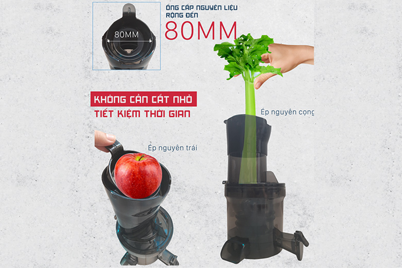 Máy ép chậm Magic Eco AC-138 - Hàng chính hãng