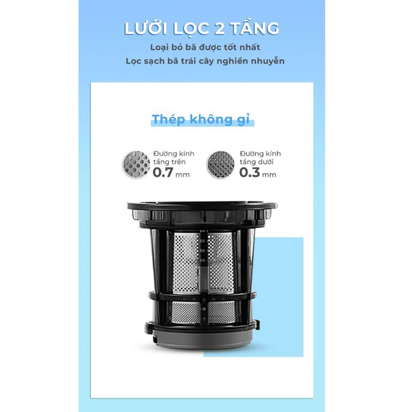 Máy ép chậm Magic Eco AC-138 - Hàng chính hãng