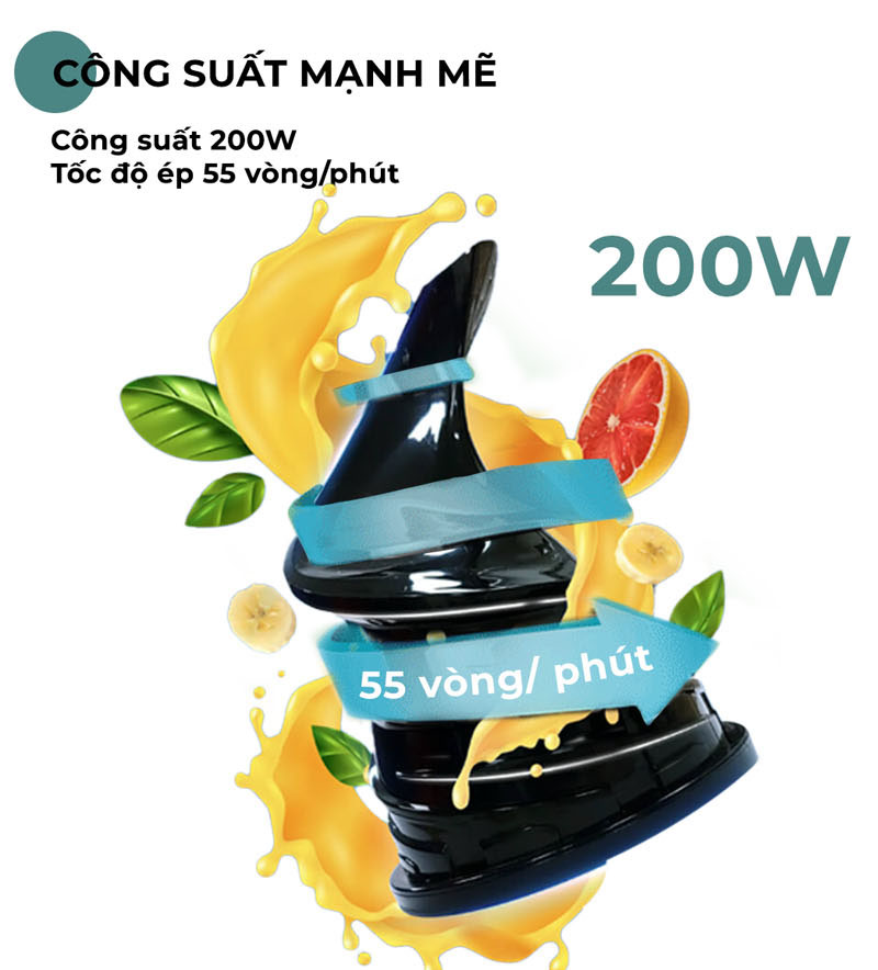 Máy ép chậm Magic Eco AC-134 - Hàng chính hãng