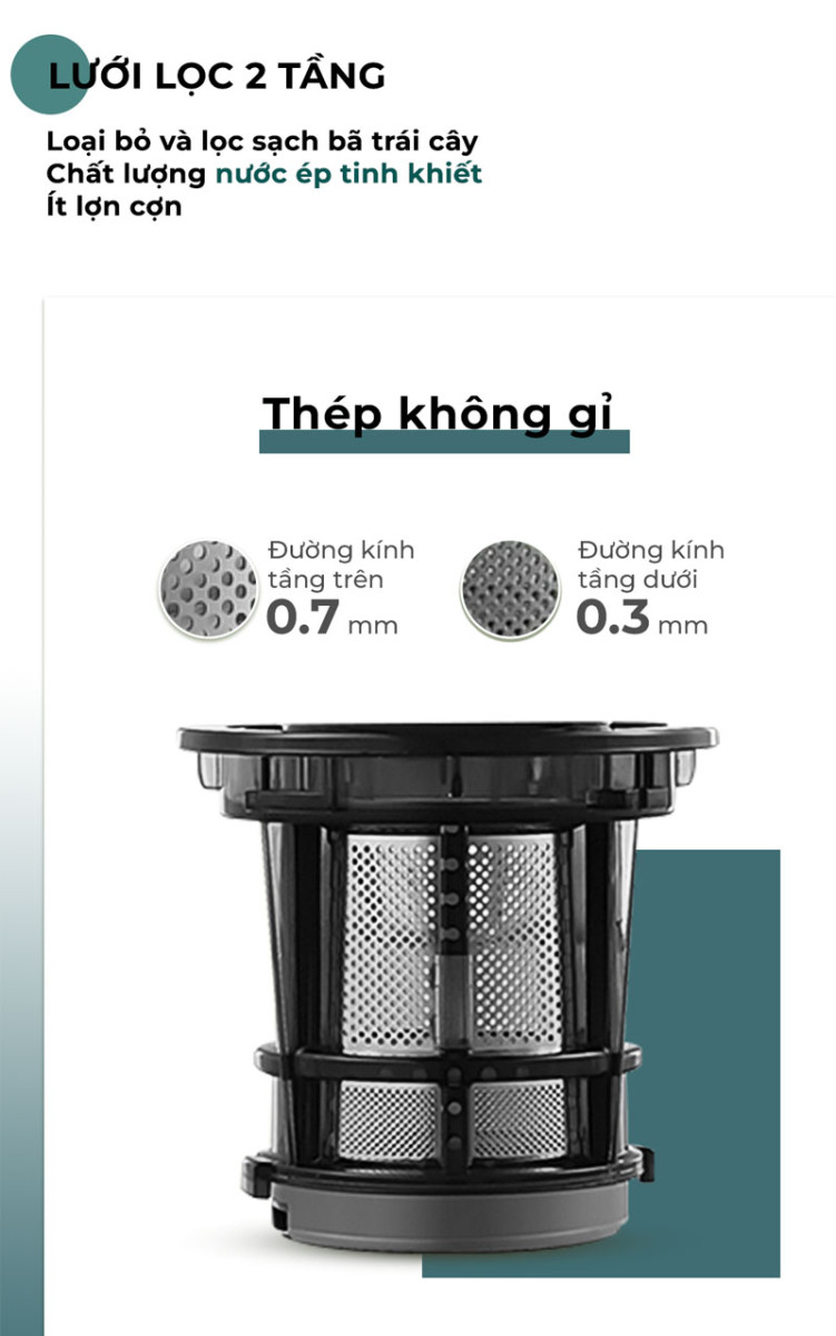 Máy ép chậm Magic Eco AC-134 - Hàng chính hãng