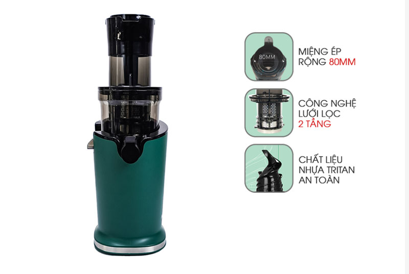 Máy ép chậm Magic Eco AC-134 - Hàng chính hãng