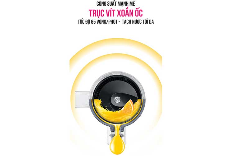 Máy ép chậm đa năng mini Roler RS-4401 - Hàng chính hãng