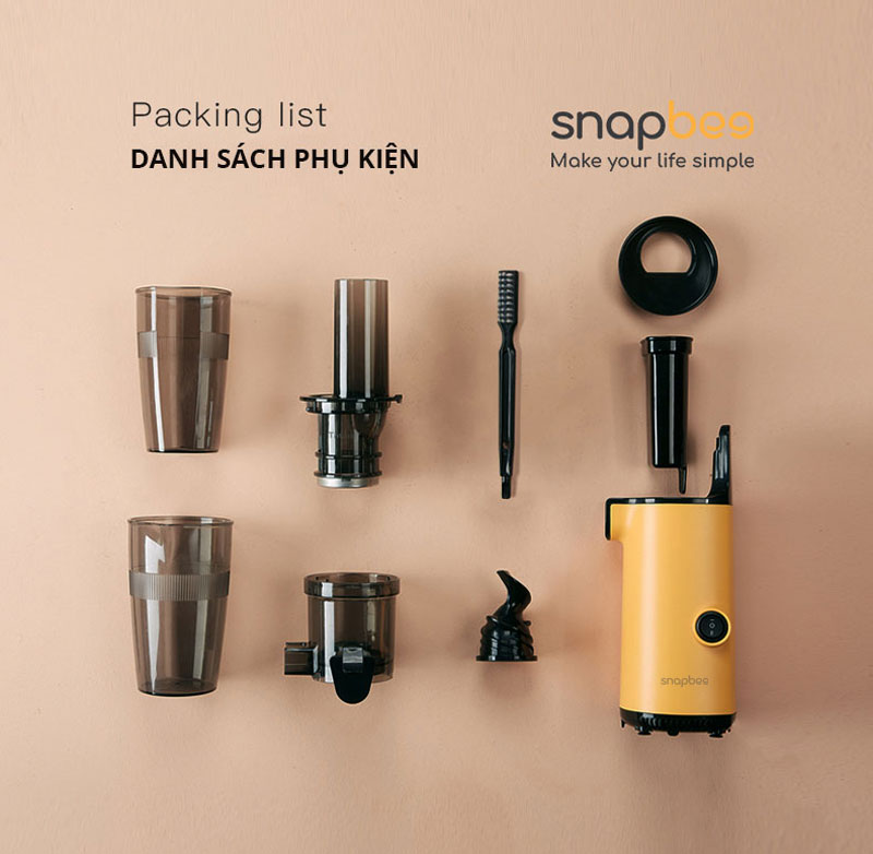 Máy ép chậm Snapbee SK-202VN - Hàng chính hãng
