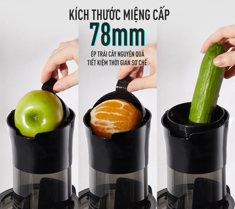 Máy ép chậm Nagakawa NAG0818 - Hàng chính hãng