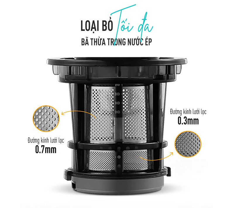 Máy ép chậm Nagakawa NAG0818 - Hàng chính hãng