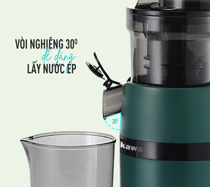 Máy ép chậm Nagakawa NAG0818 - Hàng chính hãng