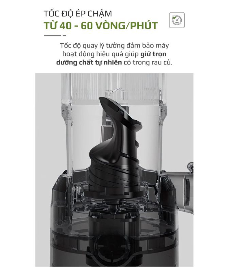 Máy ép chậm Olivo SJ240 - Hàng chính hãng